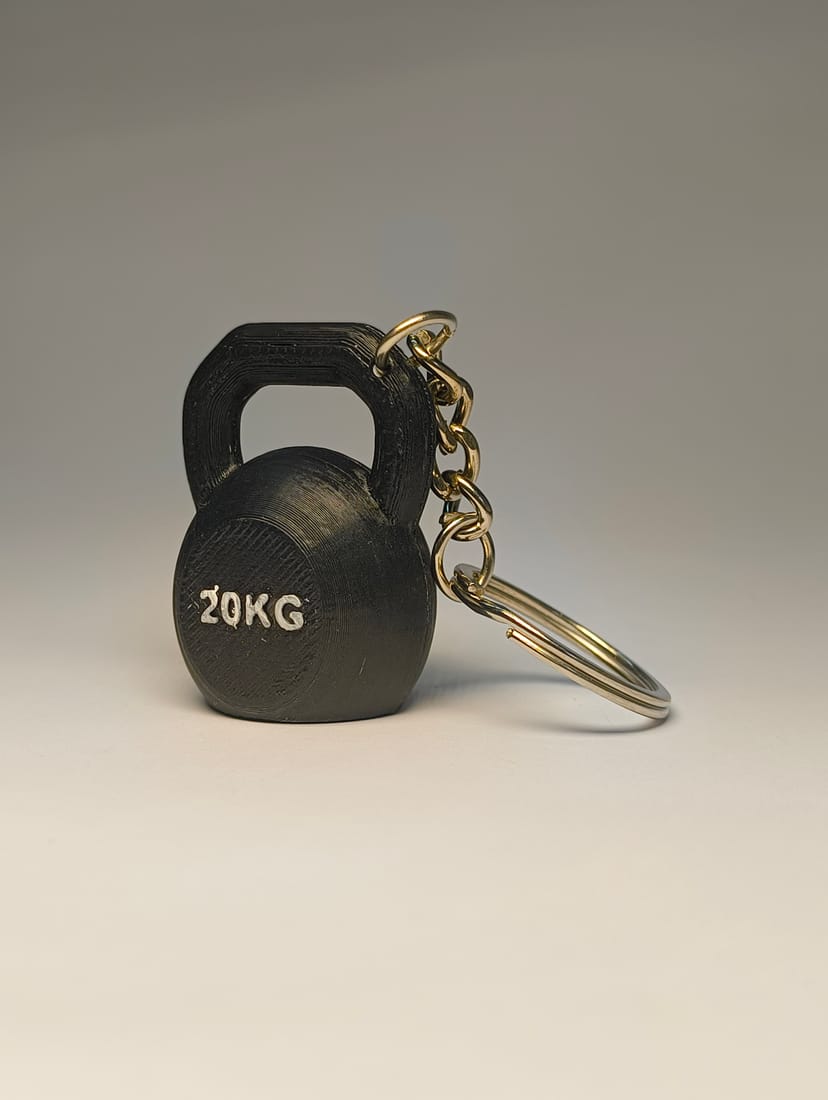 Kettlebell Keychain