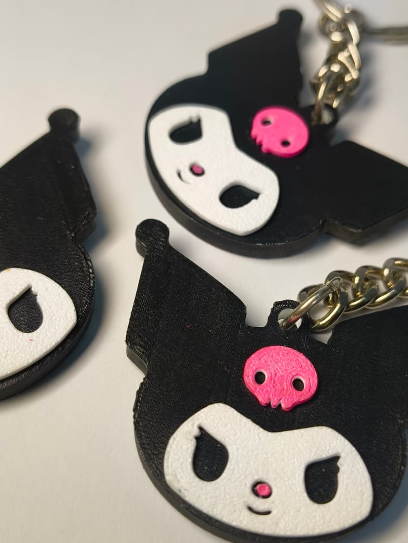 Kuromi Keychain