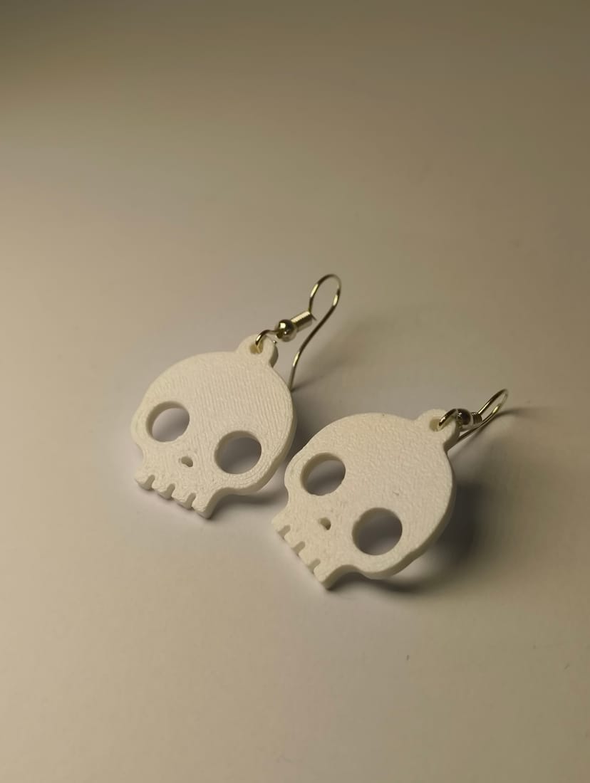 Skull earrings