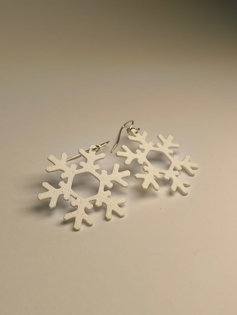 Snowflake earring