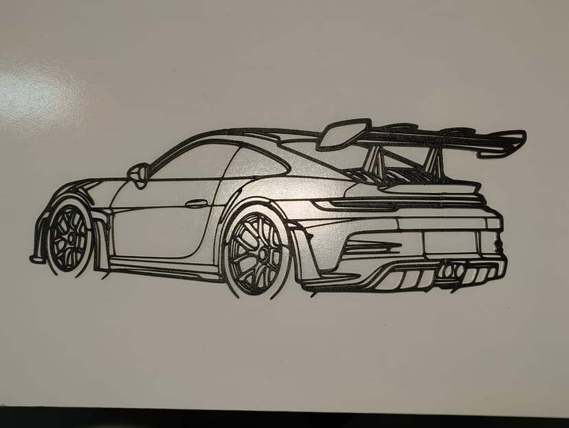 Porche wall art