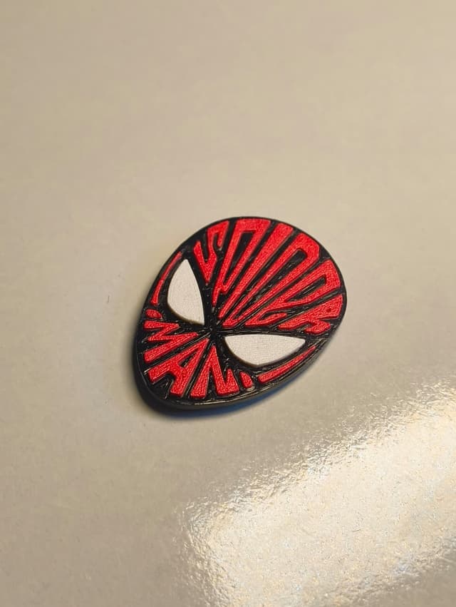 Spider Man lapel pin